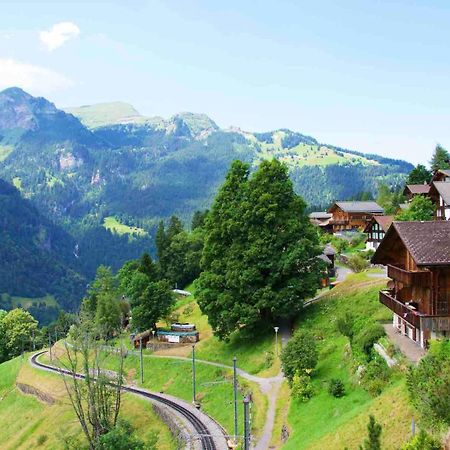 Holiday Flat #1, Chalet Aberot, Wengen, Switzerland Екстер'єр фото