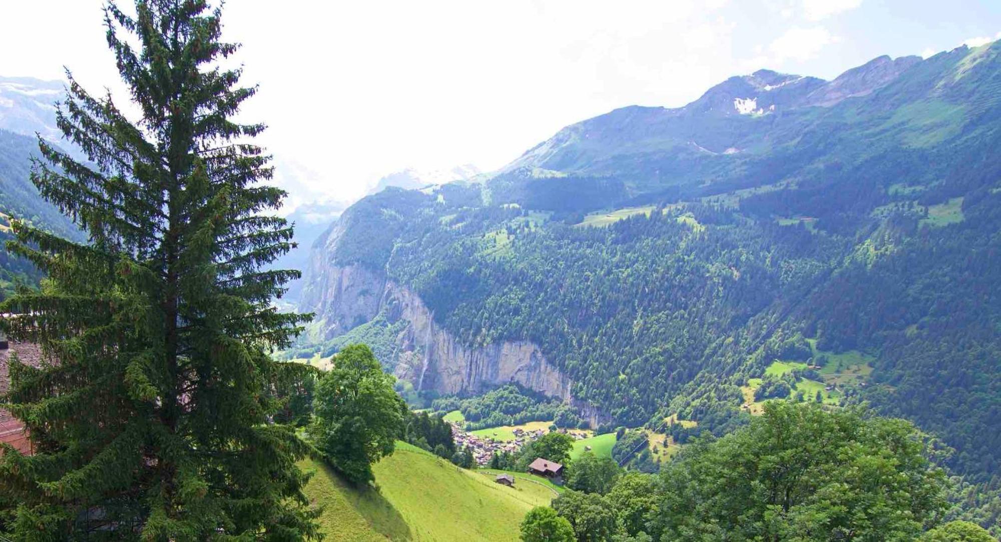 Holiday Flat #1, Chalet Aberot, Wengen, Switzerland Екстер'єр фото