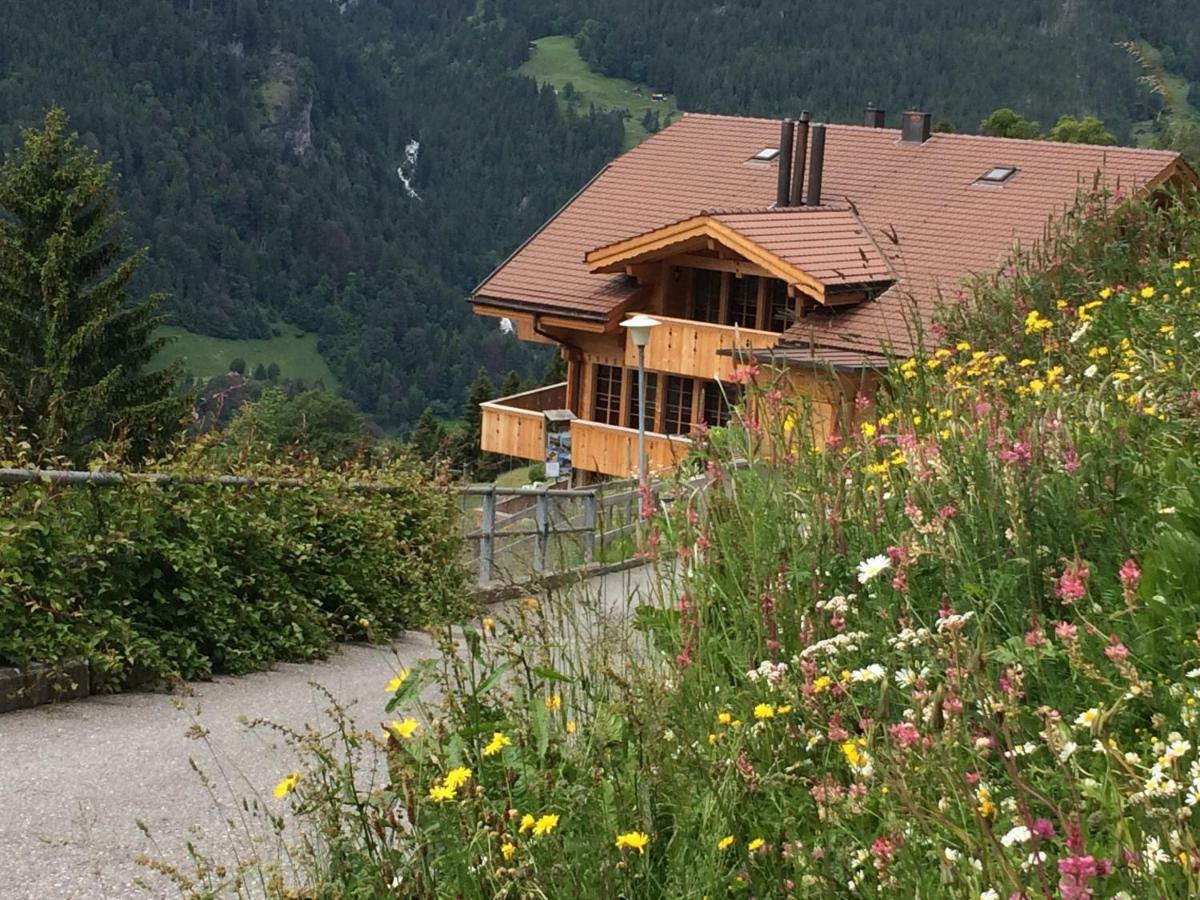Holiday Flat #1, Chalet Aberot, Wengen, Switzerland Екстер'єр фото