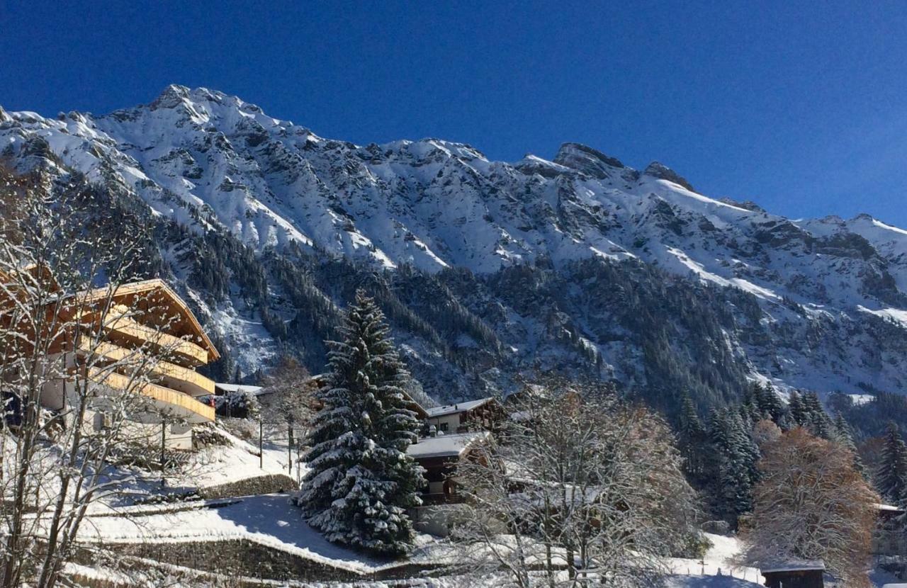 Holiday Flat #1, Chalet Aberot, Wengen, Switzerland Екстер'єр фото
