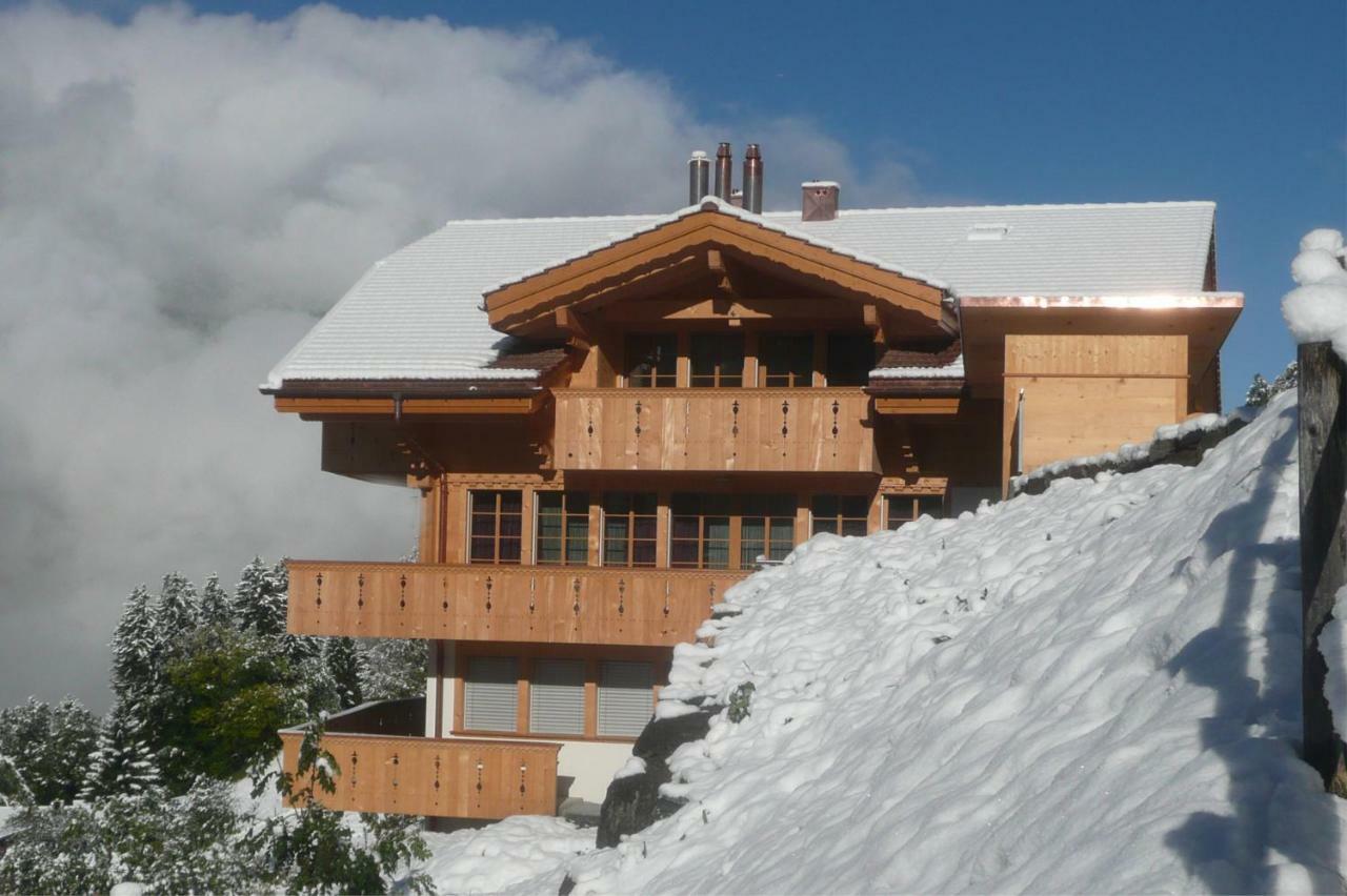 Holiday Flat #1, Chalet Aberot, Wengen, Switzerland Екстер'єр фото
